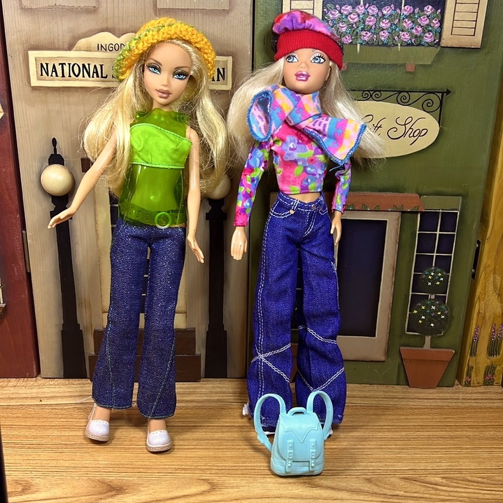 Lot of 2 My Scene Kennedy Barbie Dolls Vintage 1999